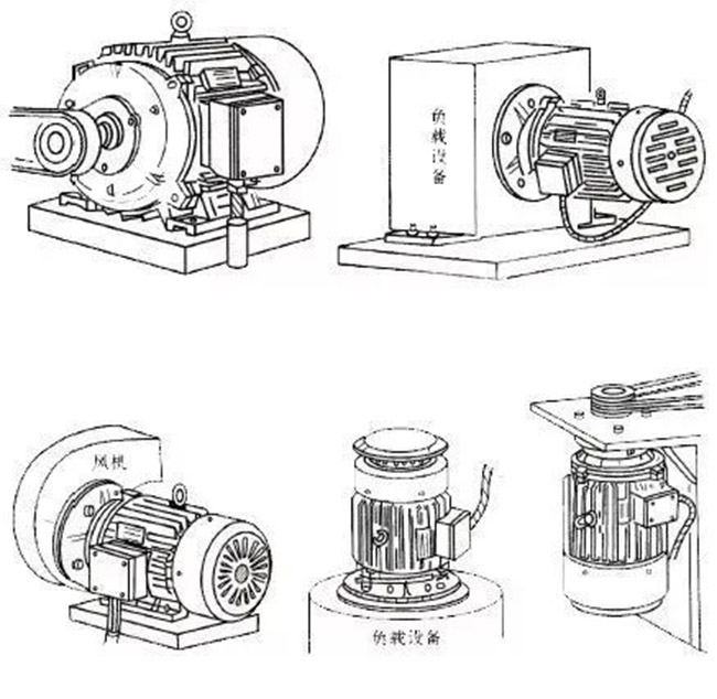 西安泰富西瑪電機(jī)常用的安裝方式及其參數(shù)說明。